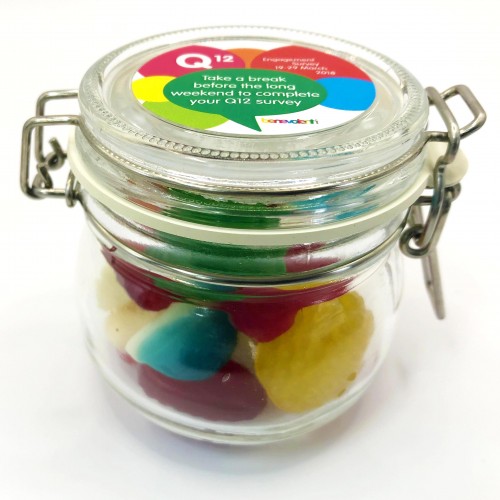 Small Canister with Christmas Mixed Lollies CCX015F